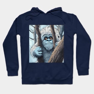 awkward yeti inspired afraid Yeti Hoodie